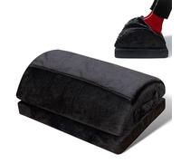 Björn&Schiller Reposapiés ergonómico, reposapiés regulable en altura, con bolsillo para pies integrado, cojín ortopédico ideal para oficina, escritorio y oficina en casa