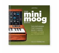 Bjooks The Minimoog Book, libro ilustrado de tapa dura sobre la historia, fotos, esquemas eléctricos y parches de sonido