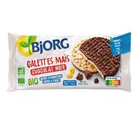Bjorg - Tortas De Maíz Del Chocolate Negro Gluten Orgánica 95G - Lot De 4 - Precio Por Lote - Entrega Rápida