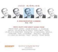 Bjorling, Jussi - Discographic Career, 1933-57