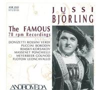 BJORLING JUSSI (tenore) - Jussi Bj÷rling - The Famous 78 rpm Recordings [UK Import]