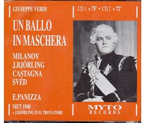 BJORLING JUSSI (tenore) - Un Ballo In Maschera