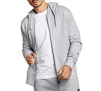 Bjorn Borg Centre Zip Hoodie, Sudadera con Capucha Hombre, Grey, Large