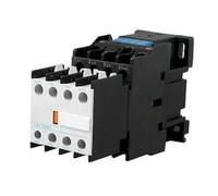 BJPCTUSF Contactor de CA LA1-DN22C, 110 V, Bobina, 660, Ui, 3 Polos, 1 NC, NA, Color Negro