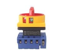 BJPCTUSF Interruptor de desconexión Carga YMD11-25 LW30-25A/5P, trifásico, Cinco Cables, con Aislamiento, Corte energía, Panel candado Encendido y Apagado