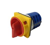 BJPCTUSF Interruptor de Leva Universal con candado, 2 Posiciones, Encendido/Apagado, 40 A, 3 Polos, Giratorio, YMW26-40/3GS LW26