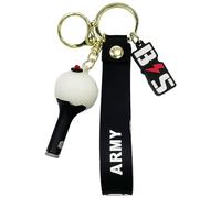 BJPERFMS BTS Llavero Bangtan Boys K-pop Mini Accesorio de Silicone Animado - Regalos para Niño o Niña
