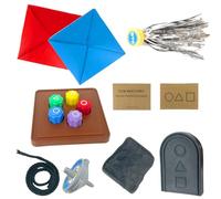 BJPERFMS Juego Tradicional Coreano, 5 Piezas Juego Coreano Gonggi, Conjunto de Juegos Folclóricos Coreanos, Competiciones Amistosas y Juegos de Viaje para Adultos Familiar
