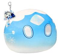 BJPERFMS Peluche Slime, con Llavero Genshin Impact, Genshin Impact Peluche, Juguete de Peluche Slime, Slime Muñeco de Peluche, Peluche de Slime, Slime Doll de Juguete, para Aficionados Al Juego
