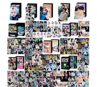 BJPERFMS Photocards SKids, 5 Cajas/150 PCS SKids Lomo Card, Kpop Photocards Tarjeta de Felicitación con Caja de Tarjetas Postales