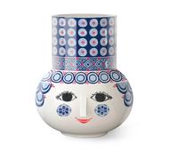 Bjørn Wiinblad Jarrón Olga 20 cm Azul