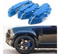 BJUOKSC 4 calcomanías para cubierta de pinza de freno de rueda de coche para Land Rover Discovery Sport 5 asientos 2015-2019, pastillas de freno de aluminio, accesorios delanteros y traseros estilo