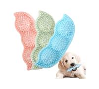 Bjxy Dog Toy, Rubber Dog Chews Textured Bone Chew Toy Durable Dog Toy, Interactive Dog Toy, Tooth Cleaning Puppy Toy for Small Medium Large Dog 3pcs