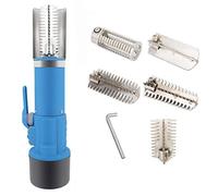 BJYX Raspador Pescado Eléctrico con 5 Cuchillas de Repuesto Escaladores de Pescado Recargables Inalámbricos Removedor de Escamas de Pescado Escamador de Pescado de Acero Inoxidable