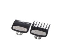 (BK) 2 piezas para controlador de cortadora de cabello Wahl Límites de corte de peine Juego de 2 peines
