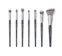 BK BEAUTY BRUSHES - ANGIE HOT & FLASHY - Juego de brochas de maquillaje (7 piezas) - Brochas de maquillaje para bases líquidas o en crema - Corrector debajo de los ojos | Brocha de maquillaje