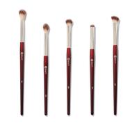 BK BEAUTY - Juego de brochas Essentials (5 piezas) - Pinceles de maquillaje profesionales para mezclar, difuminar y definir | Juego de sombras de ojos premium para un aspecto impecable de ojos