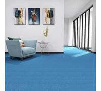 BK&MF 4 Losetas de Alfombra comerciales, 1㎡ alfombras Autoadhesivas, alfombras cuadradas ignífugas e Impermeables para Oficina, Dormitorio y salón,A38,4PCS 50x50cm(20x20inch)