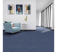 BK&MF 4 Losetas de Alfombra comerciales, 1㎡ alfombras Autoadhesivas, alfombras cuadradas ignífugas e Impermeables para Oficina, Dormitorio y salón,A40,4PCS 50x50cm(20x20inch)