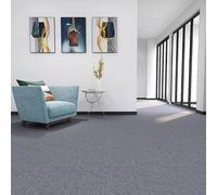 BK&MF 4 Losetas de Alfombra comerciales, 1㎡ alfombras Autoadhesivas, alfombras cuadradas ignífugas e Impermeables para Oficina, Dormitorio y salón,A21,4PCS 50x50cm(20x20inch)