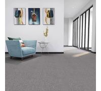 BK&MF 4 Losetas de Alfombra comerciales, 1㎡ alfombras Autoadhesivas, alfombras cuadradas ignífugas e Impermeables para Oficina, Dormitorio y salón,A07,4PCS 50x50cm(20x20inch)