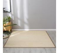 BK&MF Alfombra de Tatami de bambú Tejida Moderna, Alfombra de Suelo Gruesa y Antideslizante, Alfombra de Fibra Natural Transpirable para salón, Dormitorio y Lado de Cama,B,80x200cm(31x79inch)