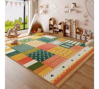 BK&MF Lindas alfombras para niños, Alfombra de Peluche Suave Gruesa Antideslizante, Alfombra de Juego Impermeable Lavable para habitación Infantil, Dormitorio, salón,C,120x160cm(47x63inch)