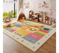 BK&MF Lindas alfombras para niños, Alfombra de Peluche Suave Gruesa Antideslizante, Alfombra de Juego Impermeable Lavable para habitación Infantil, Dormitorio, salón,A,150x200cm(59x79inch)