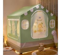 BK&MF Mosquitera, Red Mosquitera, Toldo de Cama de Princesa, Tienda de Castillo para Cama Infantil, decoración habitación de niñas,F,120x190cm(47x75inch)