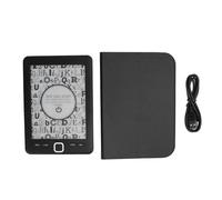 BK6033 Lector de Libros eléctrico, Lector electrónico con Pantalla de Tinta de 6 Pulgadas y 8 GB de Almacenamiento con Brillo Ajustable para Viajes de IDA y Vuelta, Lectura en casa