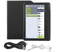 BK7019 Lector electrónico de 7 Pulgadas con Pantalla a Color, Lector Libros Digitales portátil Compatible Tarjeta SD EPUB PDF TXT Reproductor Video Musical Incorporado (Memoria 16G)