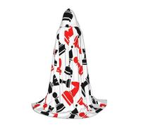 BKDODKS - Capa unisex con capucha para cosplay, gótico, renacentista y más