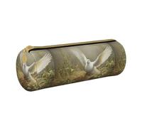 BKDODKS Dove - Estuche de piel para adultos, con cremallera, ligero