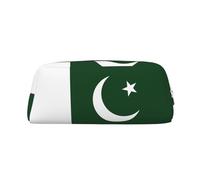 BKDODKS Estuche multifuncional con estampado de la bandera de Pakistán con cremallera, grande, para trabajo, viajes, etc