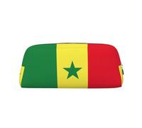 BKDODKS Estuche multifuncional con estampado de la bandera de Senegal con cremallera, grande, para trabajo, viajes, etc