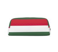 BKDODKS Estuche para lápices con estampado de bandera de Hungría con cremallera, grande, para trabajo, viajes, estuche multifuncional
