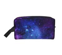 Bkdogkt Universe Galaxy Star Space Print - Organizador de cosméticos de gran capacidad para mujeres y hombres, bolsa de maquillaje portátil de viaje, Blanco, Talla única