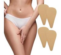 BKEPDY 4 Piezas Corrector de Dedos Camello Silicona Almohadilla Privada sin Costuras Reutilizables Invisibles Impermeables para Mujer Leggings y Trajes Baño