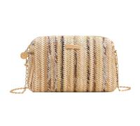 BKEPDY Bolso Playa Mujer Bandolera Rafia Tejido Multicolor Bolsos Verano Mano Grande Clutch Fiesta Paja Crochet