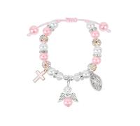 BKEPDY Pulsera de Mujer Bohemia con perlas Cristal Reduce ei EstréS y Alivia la Ansiedad Pulsera e Moda para Accesorios Mano Regalo Adecuado Mujeres CumpleañOs（#B）