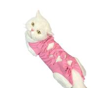 BKEPDY Traje Recuperación Gato Ajustable Chaleco Protector Postoperatorio Ropa Quirúrgica Mascota Alternativa Cono