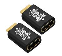 BKFK Emulador HDMI EDID, adaptador de pantalla de paso, enchufe simulado de resolución predeterminada, fantasma sin cabeza para interruptores HDMI, extensores, receptores AV, divisores de video (GM