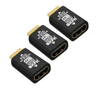 BKFK Emulador HDMI EDID, adaptador de pantalla de paso, enchufe simulado de resolución predeterminada, fantasma sin cabeza para interruptores HDMI, extensores, receptores AV, divisores de video (GM
