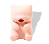 BKGBQAOW Mini Ventilador Gato Portatil, Mini Robot en Forma de Gato para Enfriar Bebidas Calientes Y Alimentos, Impermeable Y PortáTil, Dos Modos de Soplado de Aire