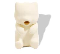 BKGBQAOW Mini Ventilador Gato Portatil, Mini Robot en Forma de Gato para Enfriar Bebidas Calientes Y Alimentos, Impermeable Y PortáTil, Dos Modos de Soplado de Aire