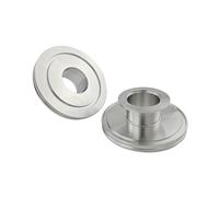 BKGWCSOR ISO100 To KF50 Vacuum Reducer Size Head Vacuum Clip Flange Reducer SUS304 Stainless Steel