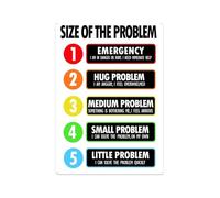 BKGWCSOR School Psychologist Supplies Calm Down Corner Metal Sign Pastel Rainbow Counseling Office Decor Mental Health Wall-Art for Classroom Room (8 X 12 inch)