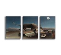 BKHJSASU Póster en lienzo con texto en inglés "The Sleeping Gypsy Girl" (40 x 60 cm)