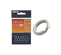 BKK Anillas de acero inoxidable para señuelo artificial para pesca spinning Ring-51, tamaño/diámetro/capacidad de carga/contenido: tamaño 7/10,5 mm/45 kg/14 unidades