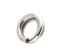 BKK Anillas de acero inoxidable para señuelo artificial para pesca spinning Ring-51, tamaño/diámetro/capacidad de carga/contenido: talla 10+, 17,2 mm, 182 kg, 7 unidades